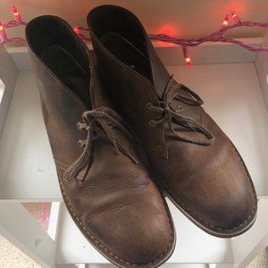 Clarks Men's Dark Leather Boot